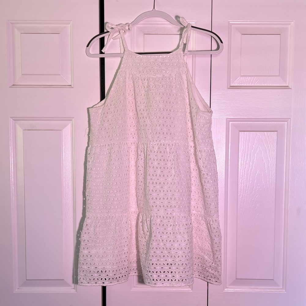 Eyelet dress